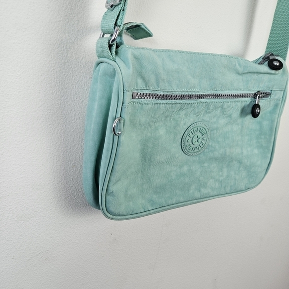 Kipling Callie Shoulder Crossbody Bag Fern Green Tonal Small - Picture 4 of 11